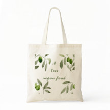 Sac fourre-tout aux olives et j'aime la conception