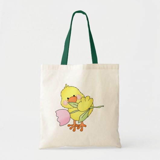 Sac fourre-tout aux poussins de Pâques (Devant)