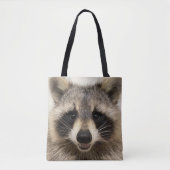 Sac fourre-tout avec "Animal" le Raccoon (Devant)