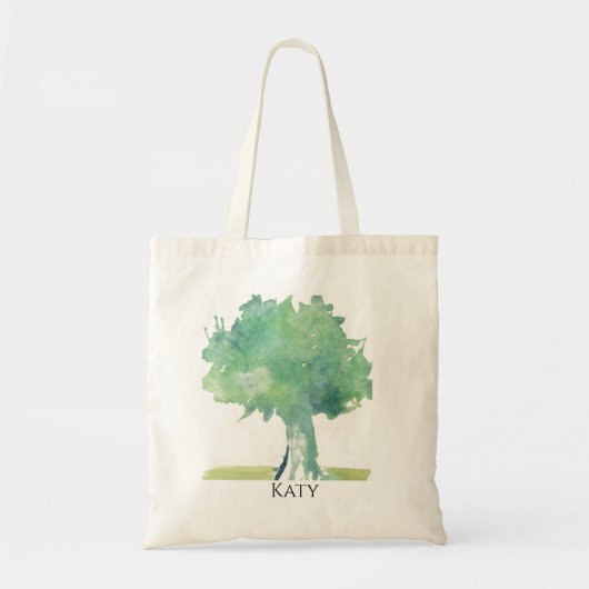 Sac fourre-tout Avec Arbre Personnalisable (Devant)