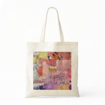 Sac fourre-tout avec art abstrait