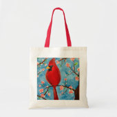 Sac fourre-tout avec Charlie Cardinal au printemps (Devant)