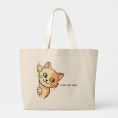 Sac fourre-tout avec chat (Dos)