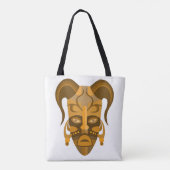 SAC FOURRE-TOUT AVEC CONCEPTION DE MASQUE TRADITIO (Dos)