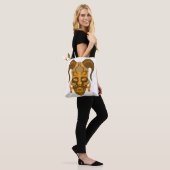 SAC FOURRE-TOUT AVEC CONCEPTION DE MASQUE TRADITIO (Sur le modèle)