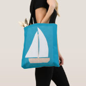 Sac fourre-tout avec conception de voilier (De près)