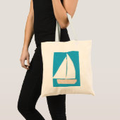 Sac fourre-tout avec conception de voilier (Devant (produit))
