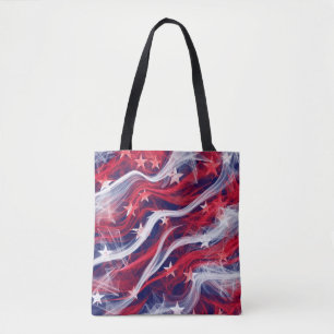 Sac fourre-tout avec design American Flag