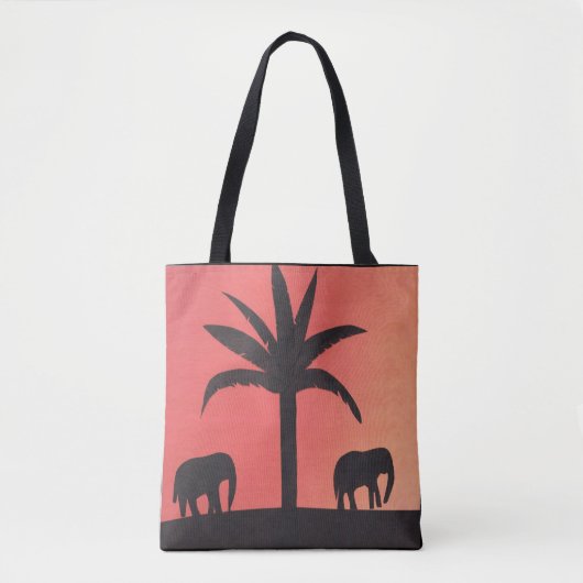 Sac fourre-tout avec Elephant Design (Devant)