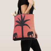 Sac fourre-tout avec Elephant Design (De près)
