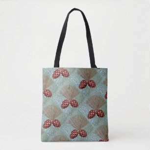 Sac fourre-tout avec imprimé cône de pin Ponderosa