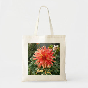 Sac fourre-tout avec la grande fleur orange