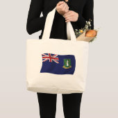 Sac fourre-tout avec le drapeau des îles Vierges b (Devant (produit))