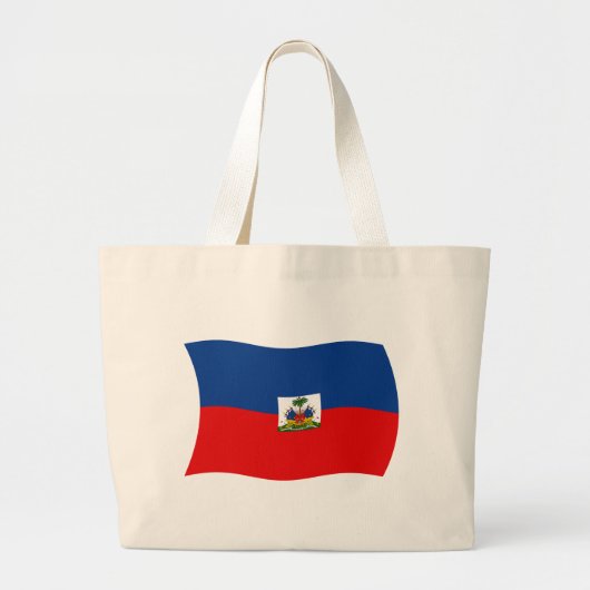 Sac fourre-tout avec le drapeau d'Haïti (Devant)
