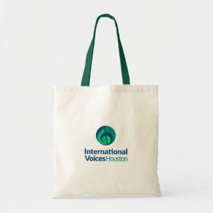 Sac fourre-tout avec logo IVH (naturel et chasseur