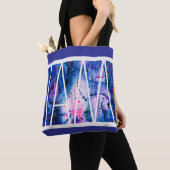 Sac fourre-tout avec message "JE SUIS" (De près)