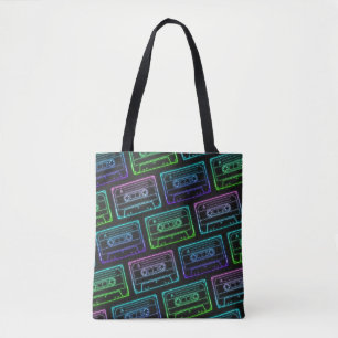 Sac fourre-tout Avec Motif Cassette Multicolor Neo