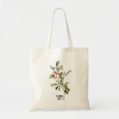 Sac fourre-tout avec nom de fleur de naissance Déc (Devant)