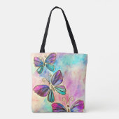 Sac fourre-tout avec papillons (Dos)