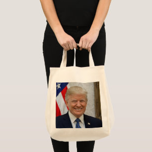 Sac fourre-tout avec portrait présidentiel de Dona