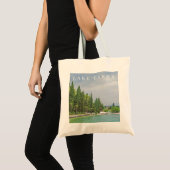 Sac fourre-tout avec vue sur la promenade du lac d (Devant (produit))