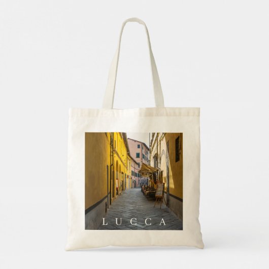 Sac fourre-tout avec vue sur la rue Lucca (Dos)