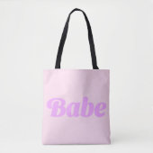 Sac fourre-tout BABE Statement – Transportez-le co (Devant)