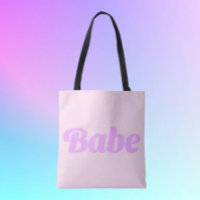Sac fourre-tout BABE Statement – Transportez-le co