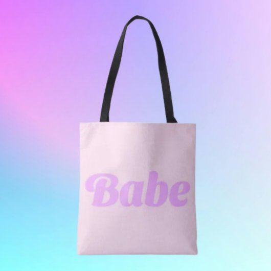 Sac fourre-tout BABE Statement – Transportez-le co