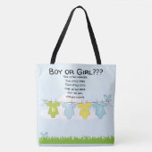 Sac fourre-tout Babyshower Maternité Cadeau Sac Ga (Devant)