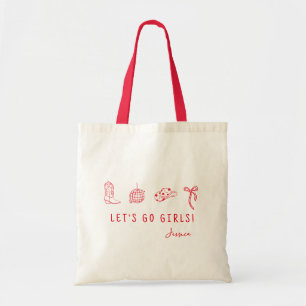 Sac fourre-tout Bachelorette - Disco Cowgirl Bach