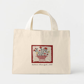 Sac fourre-tout Baltimore Album Quilt c.1850