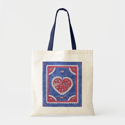 Sac fourre-tout Bandanna Heart (Devant)
