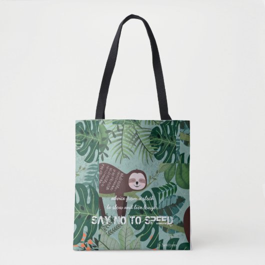 Sac fourre-tout be slow - moyen (Devant)