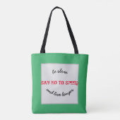Sac fourre-tout be slow - moyen (Dos)
