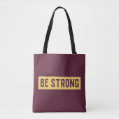 Sac fourre-tout BE STRONG (Devant)