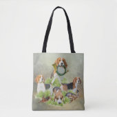 sac fourre-tout beagle (Devant)