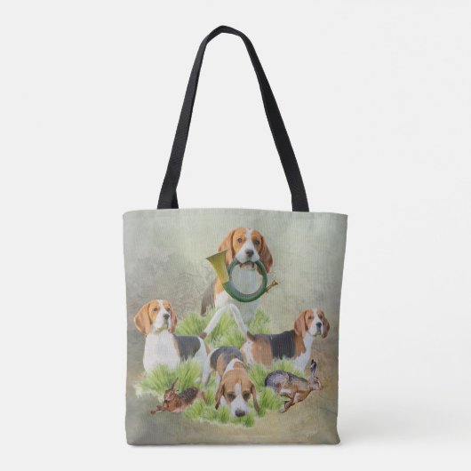 sac fourre-tout beagle (Dos)