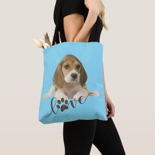 sac fourre-tout beagle (De près)
