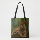 Sac fourre-tout Beau Tigre (Devant)