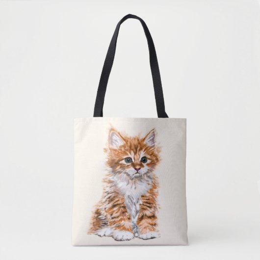 Sac fourre-tout bébé chat - Choisir la couleur (Devant)
