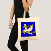 sac fourre-tout béni à colombe de blanc de (Devant (produit))