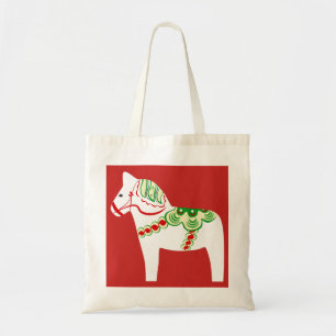 Sac fourre-tout blanc à cheval de Dala