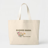 Sac fourre-tout Blessed Mama (Devant)