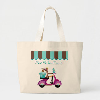 Sac fourre-tout bleu à épicerie de fille de