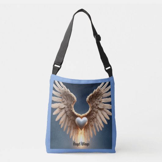 Sac fourre-tout Bleu Angel Wings (Devant)