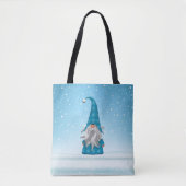 Sac fourre-tout bleu Gnome (Devant)