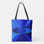 sac fourre-tout bleu infini (Dos)