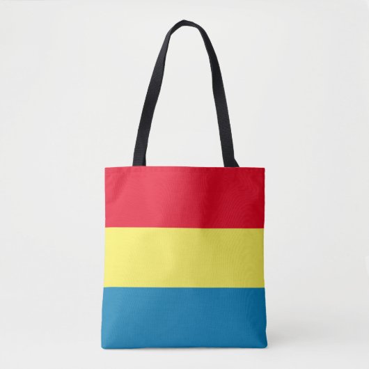 Sac fourre-tout Bleu, Jaune et Rouge (Devant)