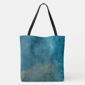 Sac fourre-tout bleu moderne (Dos)